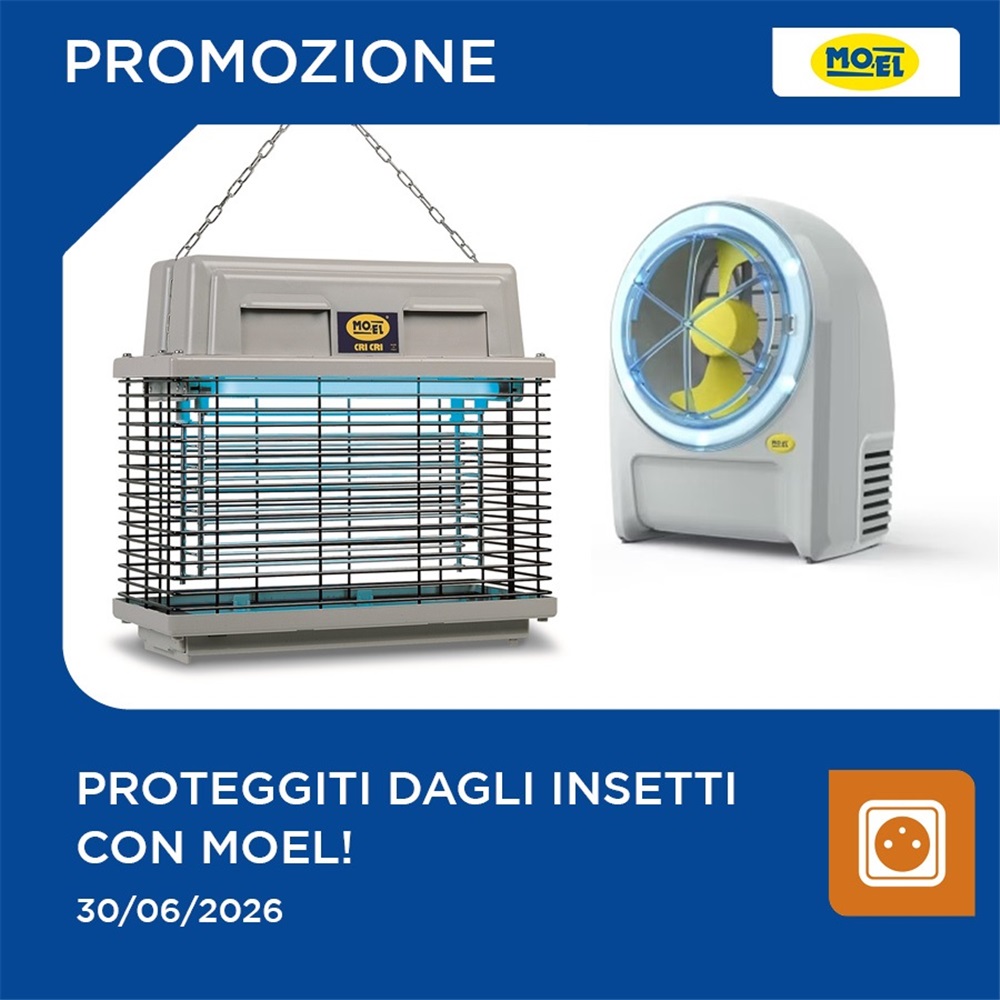Basta insetti con le soluzioni MO-EL!