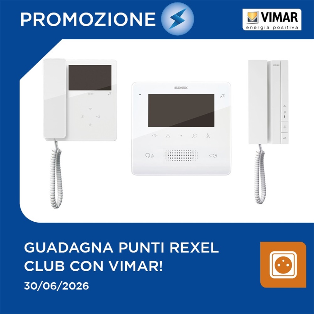 Guadagna punti Rexel Club con Vimar!