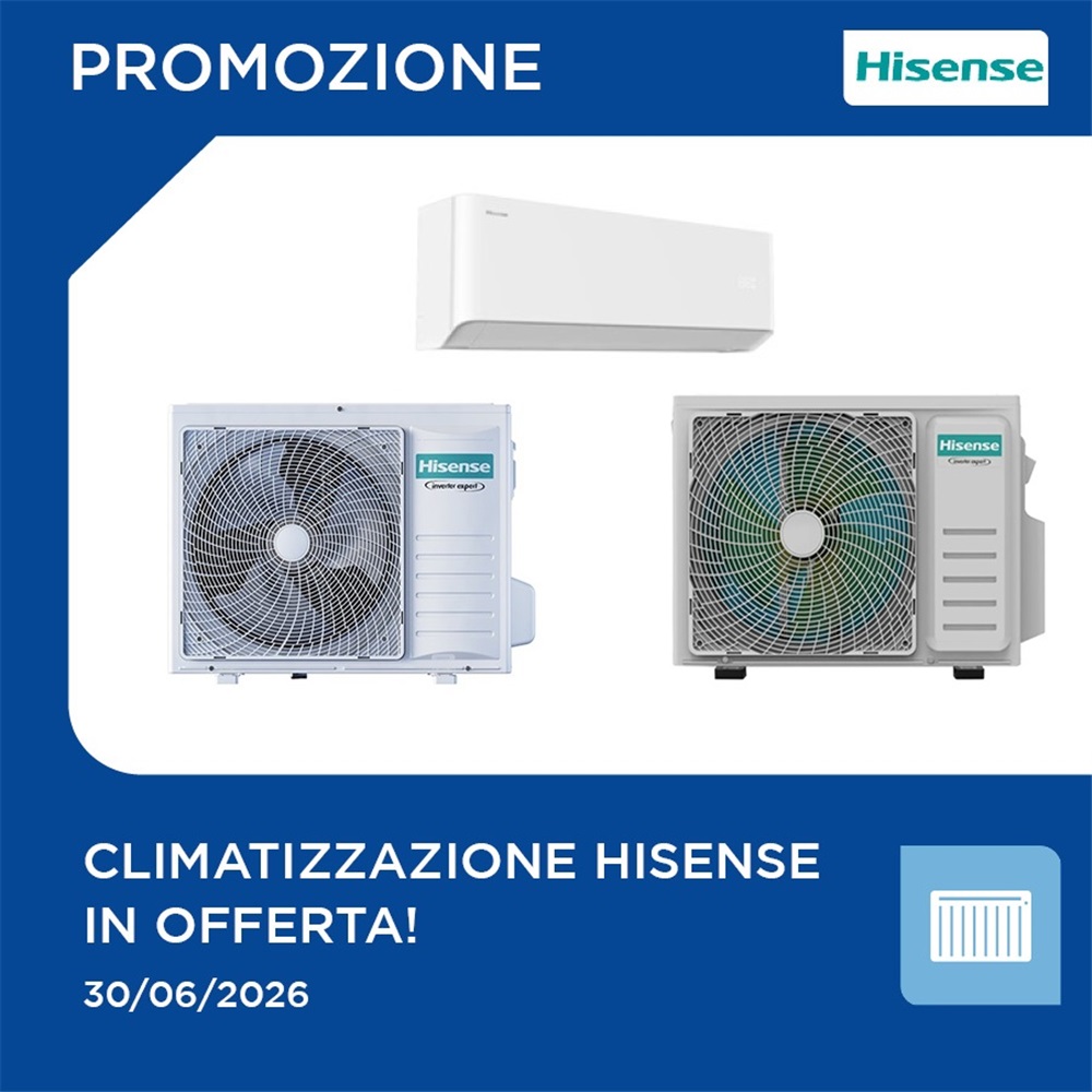 Climatizzazione Hisense in offerta!