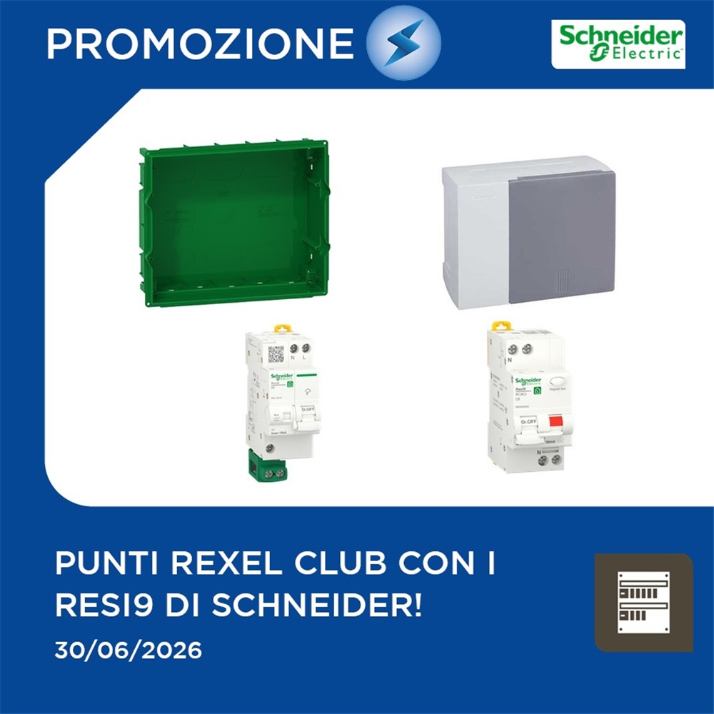 Schneider Resi9 e centralini MIP: più prendi più ti premi
