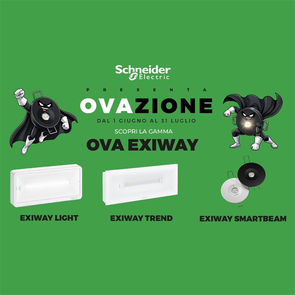 Scopri la nuova gamma OVA EXIWAY in promozione!