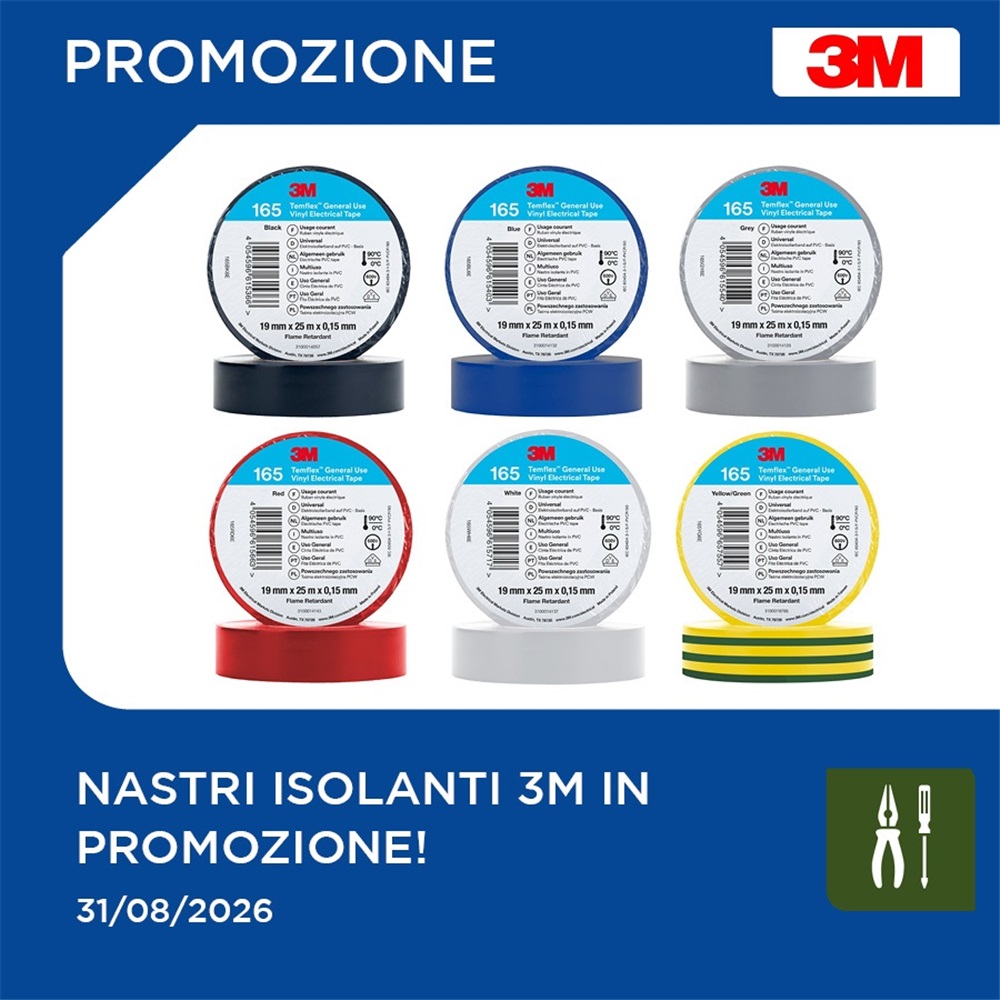 Nastro Isolante 3M in promozione!