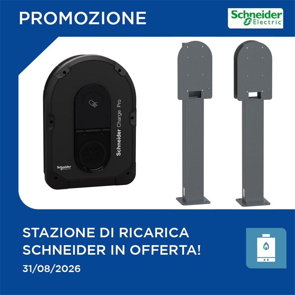 Stazioni di ricarica Schneider in offerta!