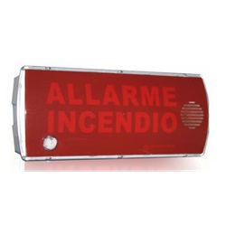 PELLICOLA FIRE ALARM FONDO GRIGIO