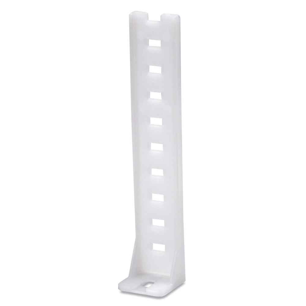 Stand-off bracket montaggio base nylon 6.6 naturale 44.45mm per applicazioni elettriche temperatura 85°C
