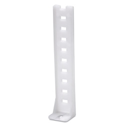 Stand-off bracket montaggio base nylon 6.6 naturale 44.45mm per applicazioni elettriche temperatura 85°C
