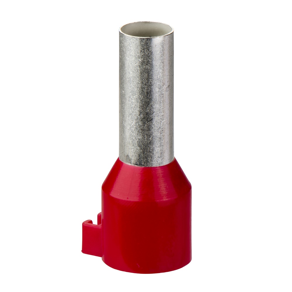 Puntalino Linergy TR conduttore singolo rosso 35 mm² lungo per tipo ad aggancio 10 set di 100