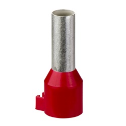 Puntalino Linergy TR conduttore singolo rosso 35 mm² lungo per tipo ad aggancio 10 set di 100