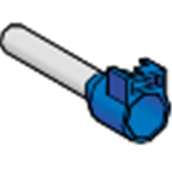 Puntalino Linergy TR conduttore singolo blu 50 mm² lungo per tipo ad aggancio 10 set di 100