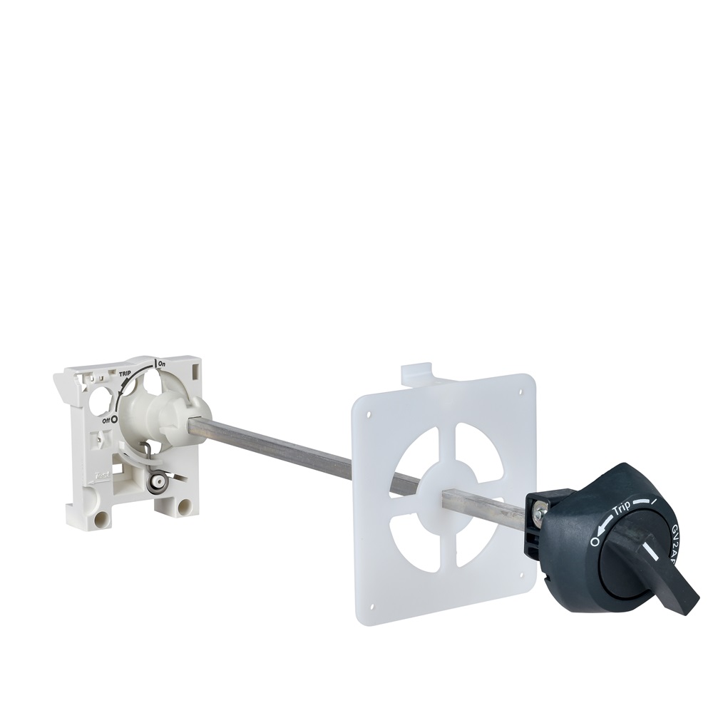 Kit impugnatura rotante estesa, TeSys GV2, IP65, maniglia nera, con indicazione di scatto, per GV2L-GV2P