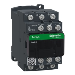 Contattore TeSys LC1D - 3 poli - AC3 440V 12 A - 24 V CC
