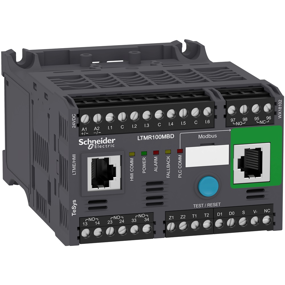 motor controller LTMR TeSys T - 24 V DC 100 A for Modbus