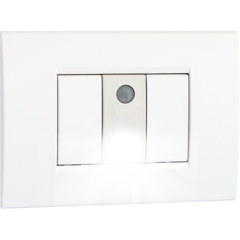 Segnapasso crepuscolare 1 modulo con sensore movimento per illuminazione ambienti interni
