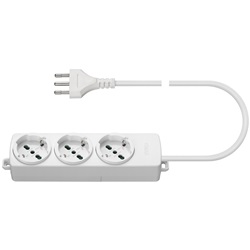 PRESA MULTIPLA 3 UNIVERSALE+CAVO BI