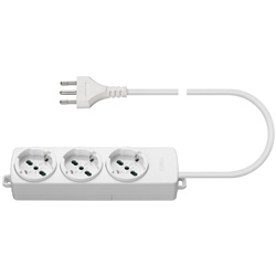 PRESA MULTIPLA 3 UNIVERSALE+CAVO BI