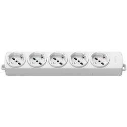 PRESA MULTIPLA 5 UNIVERSALE BIANCO