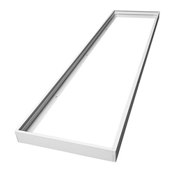 Cornice fissaggio plafone bianca resistente per plafoniere DRACMA 300x1200
