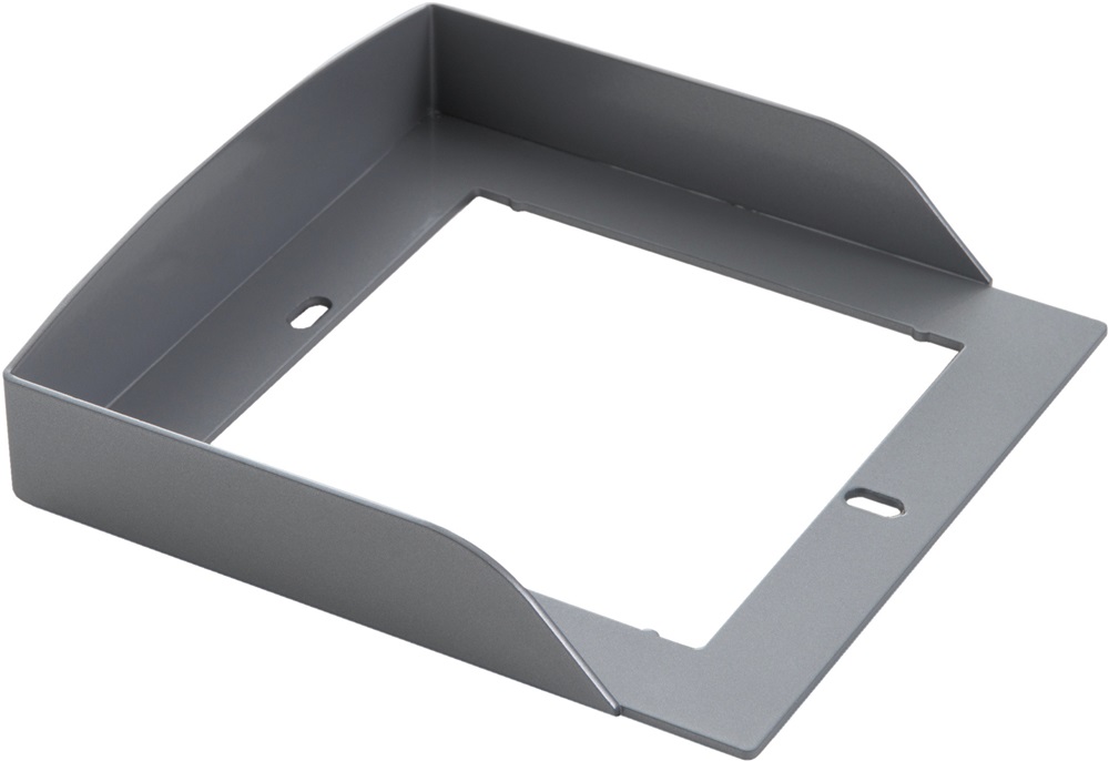 Tettuccio parapioggia in lamiera verniciata protezione impianti elettrici esterni montaggio rapido