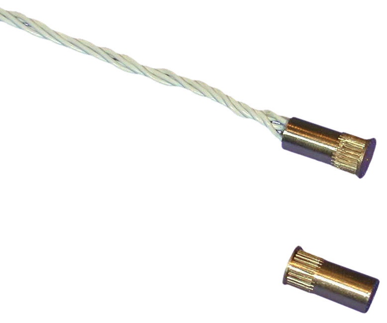 Contatto magnetico CIO21 incasso ottone 10mm distanza funzionamento antimanomissione per sistemi allarme e automazione