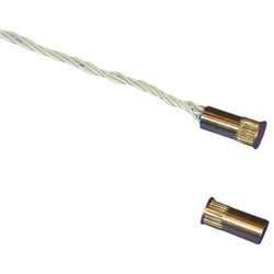 Contatto magnetico CIO21 incasso ottone 10mm distanza funzionamento antimanomissione per sistemi allarme e automazione
