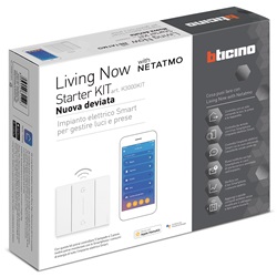 Starter Kit Nuova Deviata Bticino Living Now