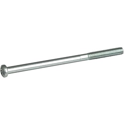 Viti fissaggio M1 M2 M7x12 set 12 pezzi per guida DIN impianti elettrici