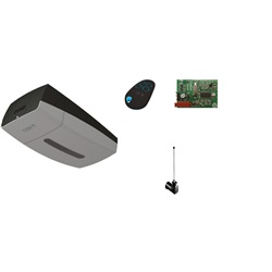 Kit automazione motore 24V forza trazione 1000N per porte fino 18m²