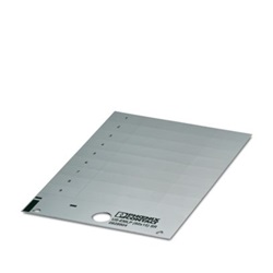 Etichetta gialla 21x4,5mm per morsettiere