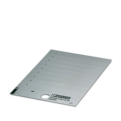 Etichetta gialla 21x4,5mm per morsettiere