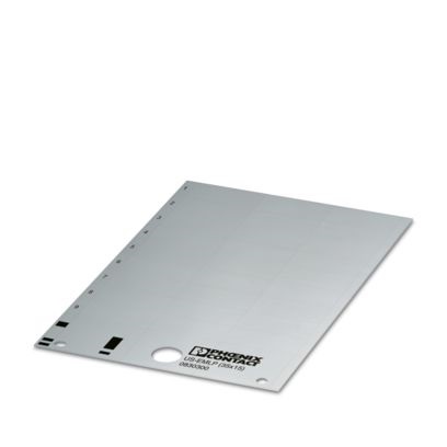 Etichetta personalizzabile 55x25mm per morsettiere