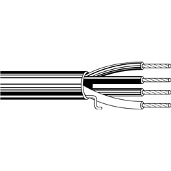 CAVO ITC AUTOM.CANCELLI 6 X 1,50 PVC BLU