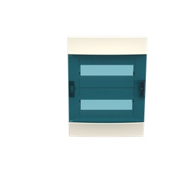 Porta trasparente incassata MISTRAL41F 24 moduli IP41 2 file per quadro elettrico