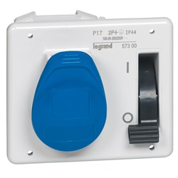 PRESA INTERB 16A SUPERCOMP IP44 2P+
