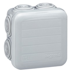 PLEXO-SCAT IP.55 65X65X40MM 7 PASSA