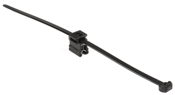 Fascetta fissaggio su perno T50ROSE 2 pezzi con EdgeClip per bordi lamiera 1-3 mm uso quadristi e automotive