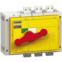 Interruttore / sezionatore Compact INS1000 - 1000 A - 3 poli - comando emergenza