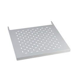 Ripiano fisso acciaio 482x290 mm per quadri elettrici carico 150 kg regolabile profondità