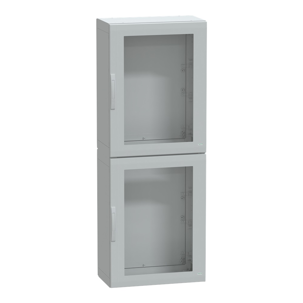 Armadio poliestere PanelSeT PLA 2000x750x420mm porta trasparente IP65 IK08 isolamento elettrico classe II uso industriale