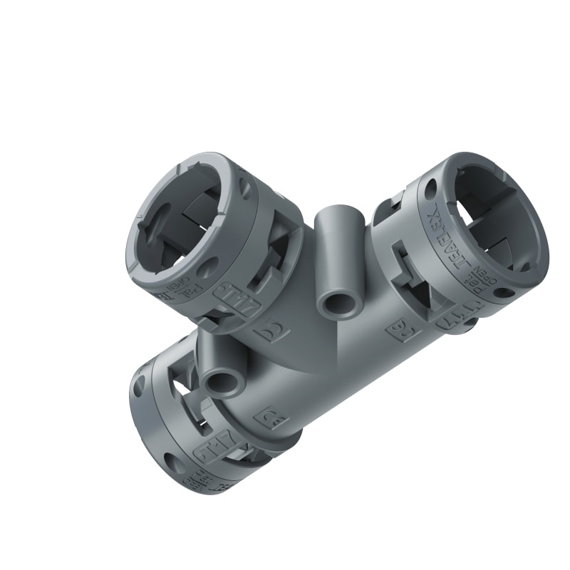Raccordo T Grigio Ip66 17-17-17