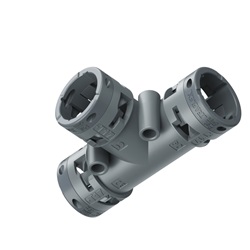 Raccordo T Grigio Ip66 17-17-17