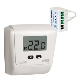 Set termostato Klima LCD RF con attuatore remoto RX.16A per controllo senza fili carichi HVAC casa ufficio
