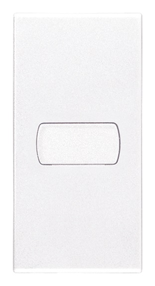 Tasto 1M personalizzabile assiale bianco