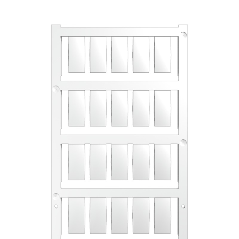 Marcatori identificazione attrezzatura stampabili per uso elettrico professionale ESG 9/20 O.F MC NE WS