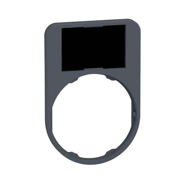 Portaetichetta + etichetta per teste filopannello Ø30