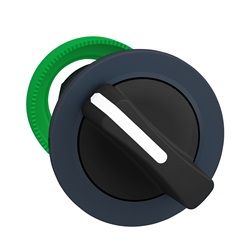 Harmony XB5, testa selettore a leva , 2 posizioni, con ritorno da destra a sinistra, in plastica,filopannello Ø 30mm