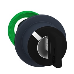 Testa selettore a chiave 2 pos.Ø30mm