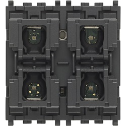 Comando domotico 4 pulsanti+attuatore 2M