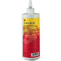 Gel lubrificante 3M LUB-I idrosolubile per posa cavi elettrici ed elettronici in tubazioni e guaine, riduce attrito e danni, facile applicazione senza sgocciolature, uso professionale.