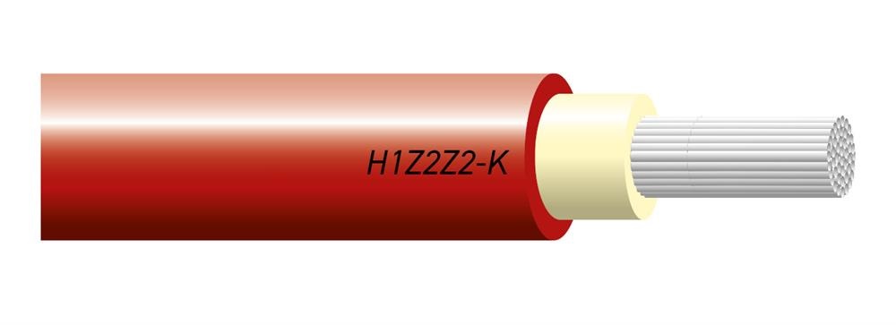 CAVO SOLARE H1Z2Z2-K 1X4 ROSSO MATASSA