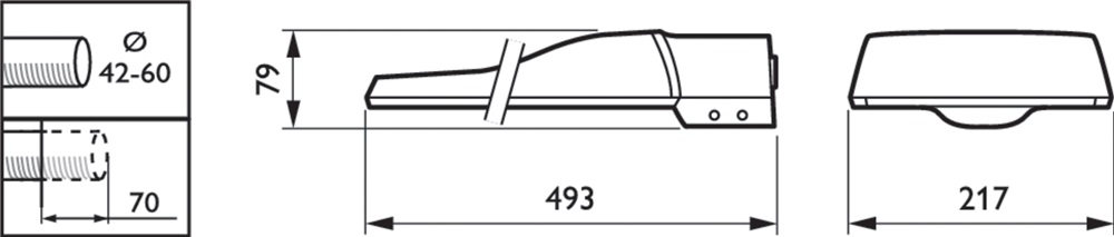 BRP102 LED55/740 II DM